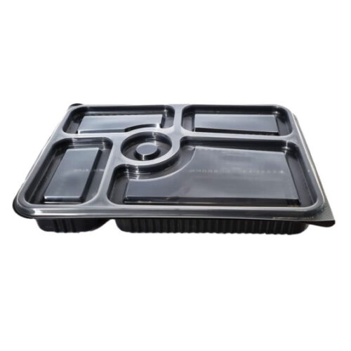 Microwave Container 5 Section With Lid 12 Pieces