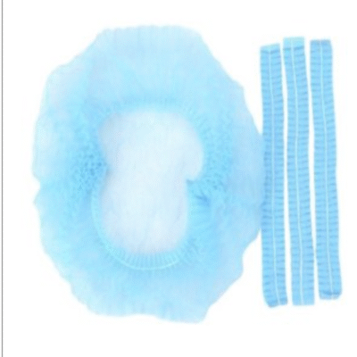 DISPOSIBLE HAIR NET BLUE 100 PIECES