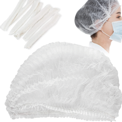 DISPOSIBLE HAIR NET WHITE 100 PIECES
