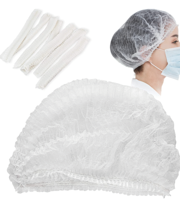 DISPOSIBLE HAIR NET WHITE 100 PIECES