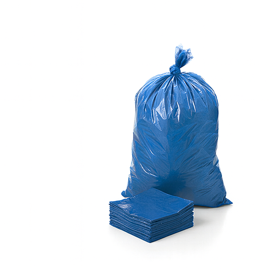 GARBAGE BAG BLUE..