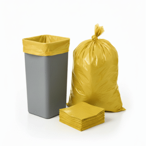 Yellow Garbage Bag – 95x120 cm | 20 Kg Approx