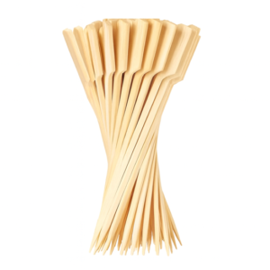 Bamboo Flag Skewer Unwrapped | 1×100 PCS