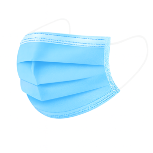 3-PLY DISPOSABLE FACE MASK BLUE | 1x50 PCS