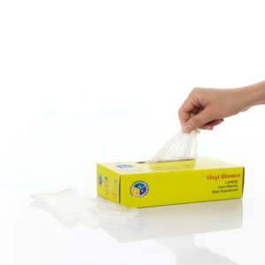 Arman Vinyl Gloves Box – Clear | 1×100 Pcs