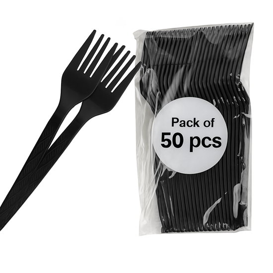 FORK BLACK PKT