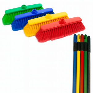 Floor Cleaning Brush With Stick | One Piece